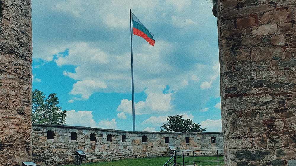 Снимка на българското знаме