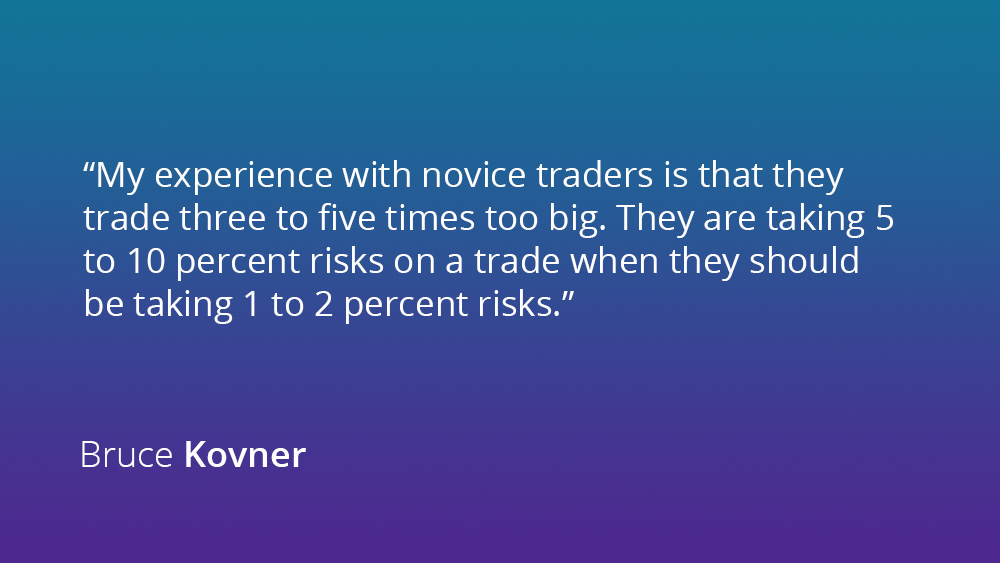 A quote by Bruce Kovner