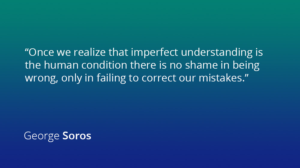 A quote by George Soros