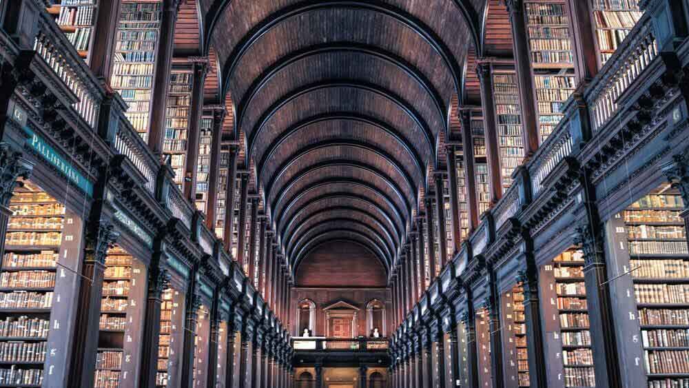 Pictured: big library.