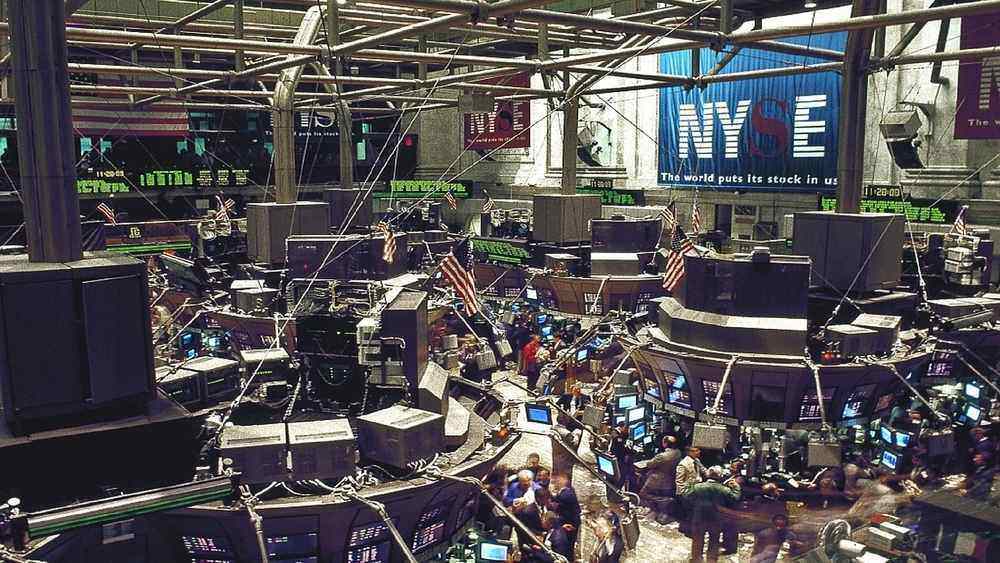 Picture of the NYSE stock exchange
