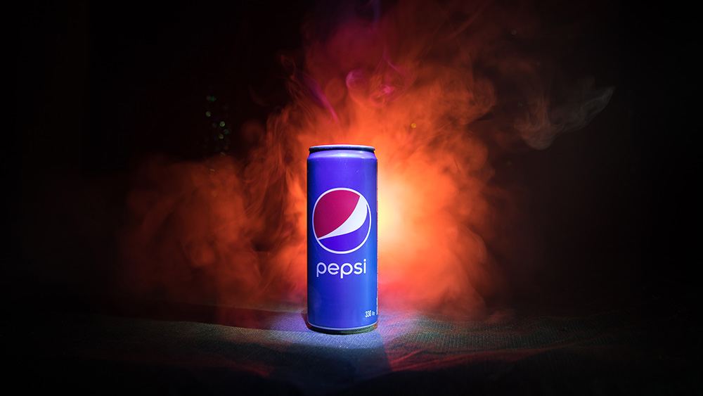 Picture of Pepsi Cola soda can