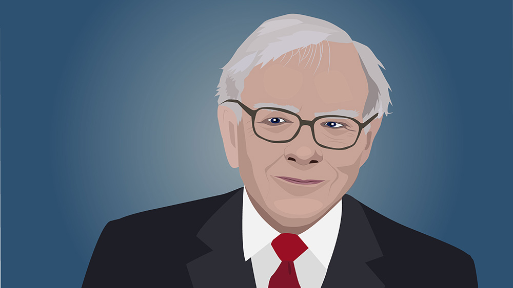 Portrait of Warren Buffett